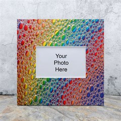 Bubbles Rainbow Colourful Colors White Box Photo Frame 4  X 6  by Amaryn4rt