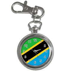 Flag Of Tanzania Key Chain Watches by Amaryn4rt