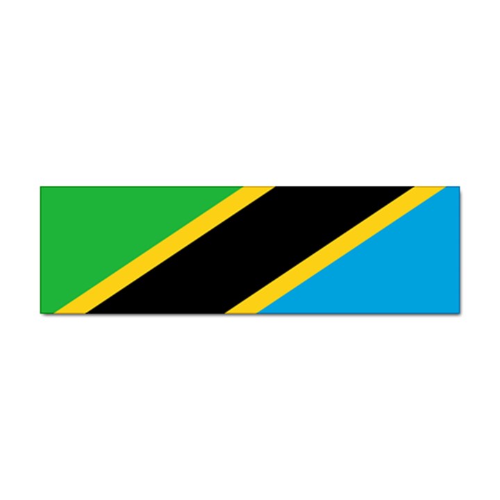 Flag Of Tanzania Sticker (Bumper)