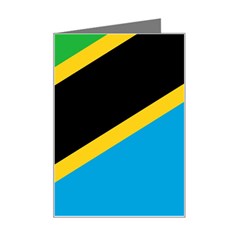 Flag Of Tanzania Mini Greeting Card by Amaryn4rt