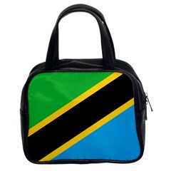 Flag Of Tanzania Classic Handbag (two Sides) by Amaryn4rt