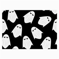 Ghost Halloween Pattern Large Glasses Cloth (2 Sides) by Amaryn4rt