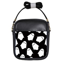 Ghost Halloween Pattern Girls Sling Bag by Amaryn4rt