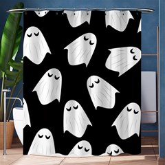 Ghost Halloween Pattern Shower Curtain 60  X 72  (medium)  by Amaryn4rt