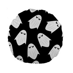 Ghost Halloween Pattern Standard 15  Premium Round Cushions by Amaryn4rt