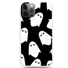 Ghost Halloween Pattern Iphone 12 Pro Max Tpu Uv Print Case by Amaryn4rt