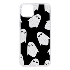 Ghost Halloween Pattern Iphone 14 Plus Tpu Uv Print Case by Amaryn4rt