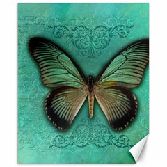 Butterfly Background Vintage Old Grunge Canvas 16  X 20  by Amaryn4rt