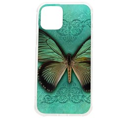 Butterfly Background Vintage Old Grunge Iphone 12 Pro Max Tpu Uv Print Case by Amaryn4rt