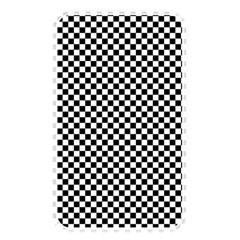 Black And White Checkerboard Background Board Checker Memory Card Reader (rectangular) by Amaryn4rt