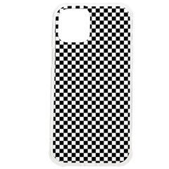 Black And White Checkerboard Background Board Checker Iphone 12 Pro Max Tpu Uv Print Case by Amaryn4rt