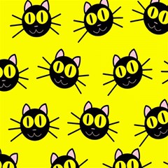 Cats Heads Pattern Design Play Mat (rectangle) by Amaryn4rt