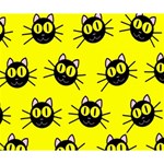 Cats Heads Pattern Design Deluxe Canvas 14  x 11  (Stretched) 14  x 11  x 1.5  Stretched Canvas