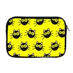 Cats Heads Pattern Design Apple MacBook Pro 17  Zipper Case Front