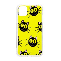 Cats Heads Pattern Design Iphone 11 Tpu Uv Print Case by Amaryn4rt