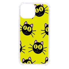 Cats Heads Pattern Design Iphone 13 Mini Tpu Uv Print Case by Amaryn4rt