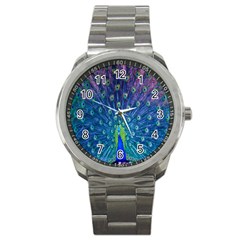 Amazing Peacock Sport Metal Watch by Simbadda