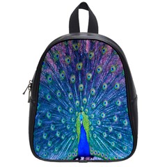 Amazing Peacock School Bag (small) by Simbadda