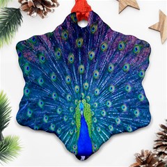 Amazing Peacock Ornament (snowflake) by Simbadda