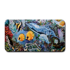 Colorful Aquatic Life Wall Mural Medium Bar Mat by Simbadda