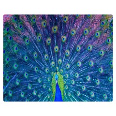 Amazing Peacock Premium Plush Fleece Blanket (medium) by Simbadda