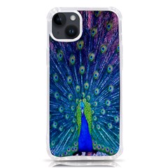 Amazing Peacock Iphone 14 Plus Tpu Uv Print Case by Simbadda