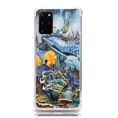 Colorful Aquatic Life Wall Mural Samsung Galaxy S20plus 6 7 Inch Tpu Uv Case by Simbadda