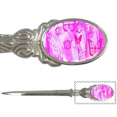 Butterfly Cut Out Pattern Colorful Colors Letter Opener by Simbadda