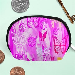 Butterfly Cut Out Pattern Colorful Colors Accessory Pouch (medium) by Simbadda