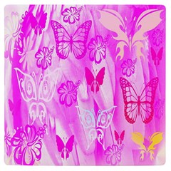 Butterfly Cut Out Pattern Colorful Colors Uv Print Square Tile Coaster 