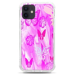 Butterfly Cut Out Pattern Colorful Colors Iphone 12 Mini Tpu Uv Print Case	 by Simbadda