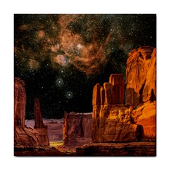 Geology Sand Stone Canyon Tile Coaster by Simbadda