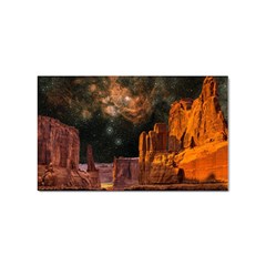 Geology Sand Stone Canyon Sticker (rectangular) by Simbadda