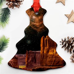 Geology Sand Stone Canyon Christmas Tree Ornament (two Sides) by Simbadda