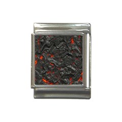 Volcanic Lava Background Effect Italian Charm (13mm) by Simbadda