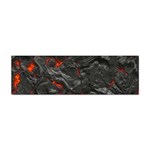 Volcanic Lava Background Effect Sticker (Bumper) Front