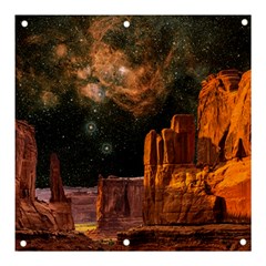 Geology Sand Stone Canyon Banner And Sign 3  X 3  by Simbadda