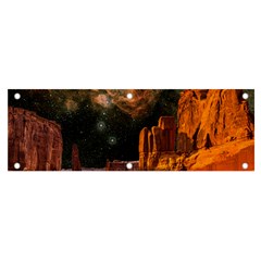 Geology Sand Stone Canyon Banner And Sign 6  X 2  by Simbadda