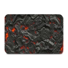 Volcanic Lava Background Effect Plate Mats by Simbadda