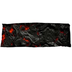 Volcanic Lava Background Effect Body Pillow Case (dakimakura) by Simbadda