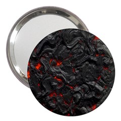 Volcanic Lava Background Effect 3  Handbag Mirrors by Simbadda