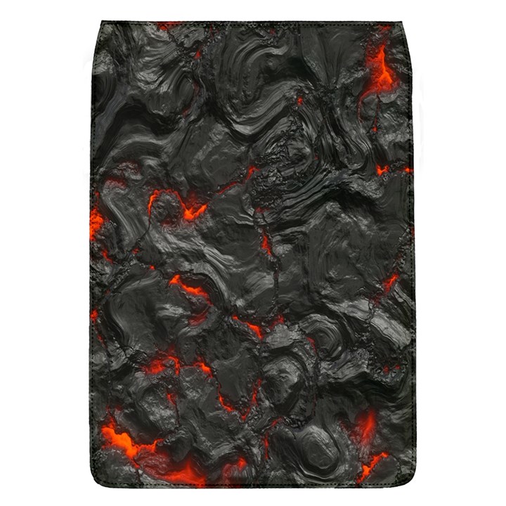 Volcanic Lava Background Effect Removable Flap Cover (L)