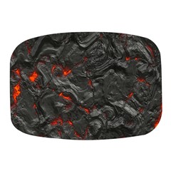 Volcanic Lava Background Effect Mini Square Pill Box by Simbadda