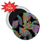 Autumn Pattern Dried Leaves 2.25  Magnets (10 pack)  Front