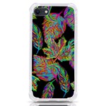 Autumn Pattern Dried Leaves iPhone SE Front