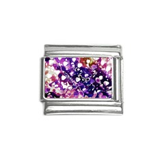 Paint Texture Purple Watercolor Italian Charm (9mm) by Simbadda