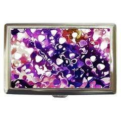 Paint Texture Purple Watercolor Cigarette Money Case by Simbadda