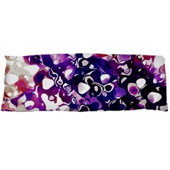 Paint Texture Purple Watercolor Body Pillow Case Dakimakura (two Sides) by Simbadda