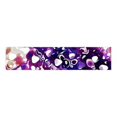 Paint Texture Purple Watercolor Velvet Scrunchie by Simbadda