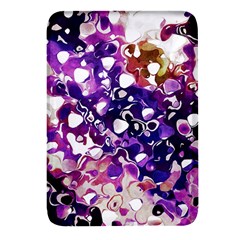 Paint Texture Purple Watercolor Rectangular Glass Fridge Magnet (4 Pack)